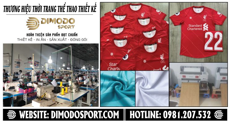 Dimodo Sport – Shop thể thao thiết kế số 1 toàn quốc chuyên thiết kế áo bóng đá, áo cầu lông, áo bóng chuyền,... với mọi size áo và kiểu dáng khác nhau.