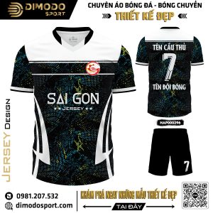 Áo thi đấu không logo màu đẹp nhất 2023