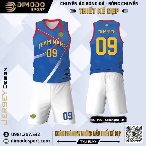 Mẫu áo bóng rổ ấn tượng