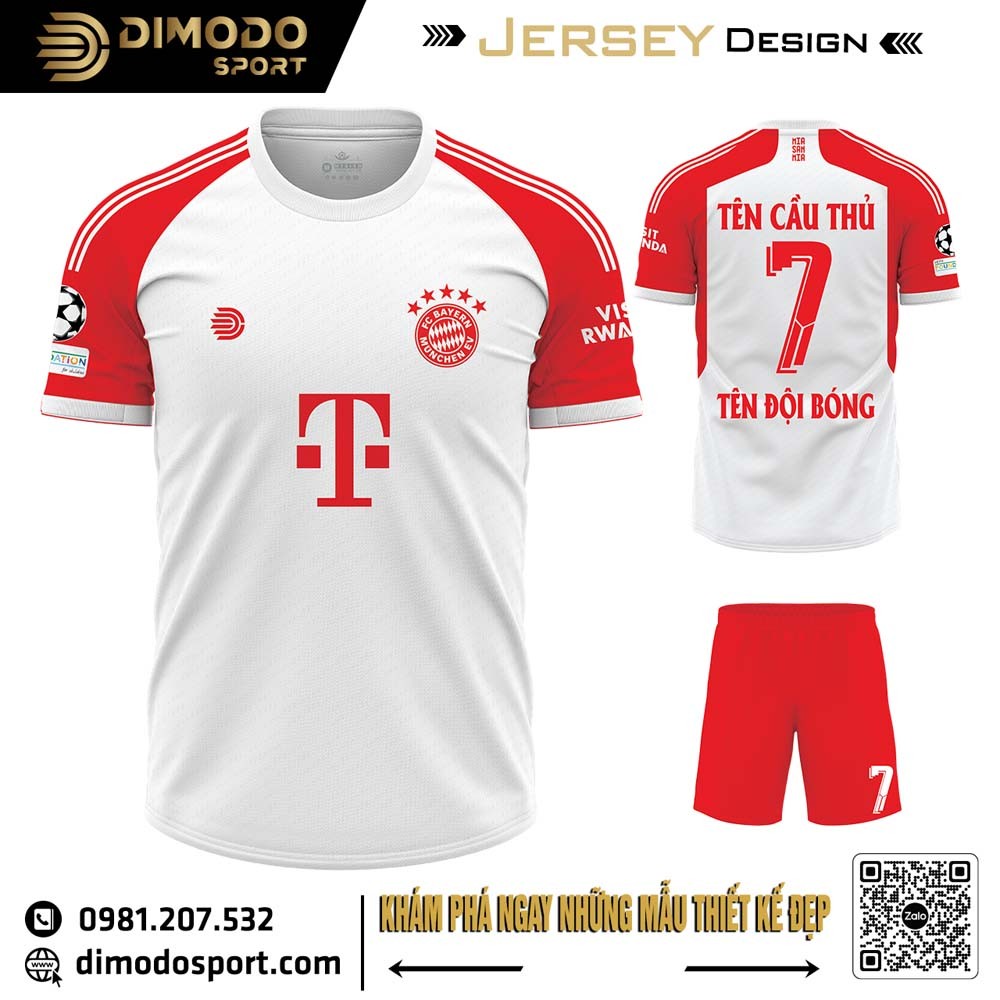 Áo đấu CLB Bayern mới nhất 2023