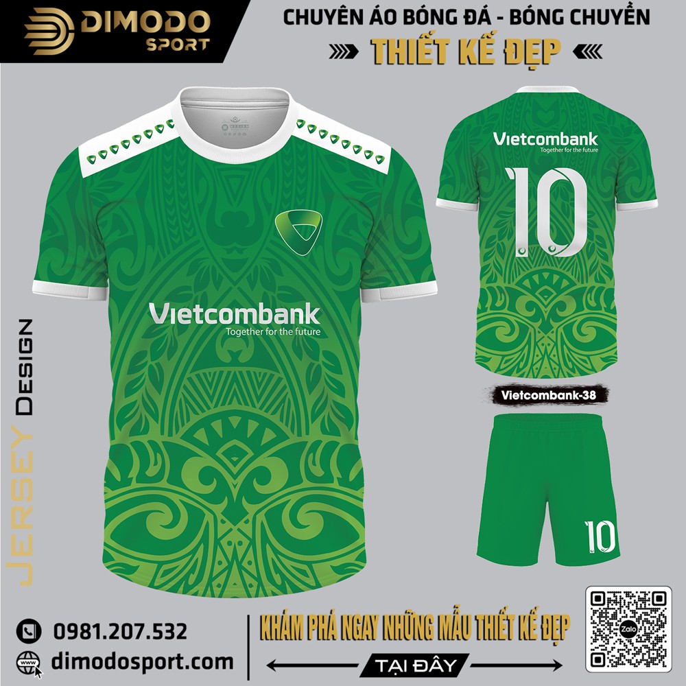 Quần áo bóng đá Vietcombank