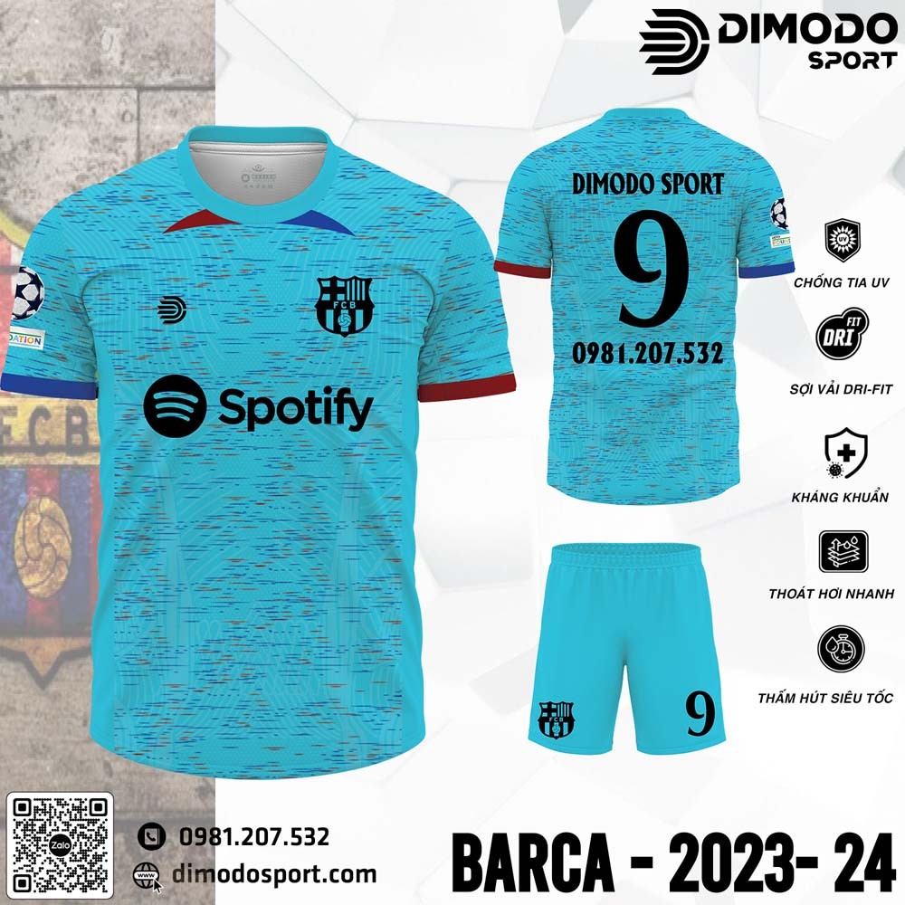 Áo bóng đá clb Barca 23/24