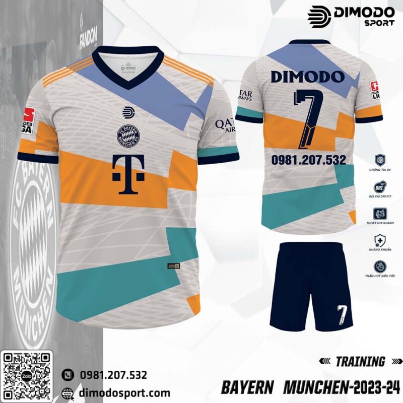 Áo đấu clb Bayer Munich 23/24 mới