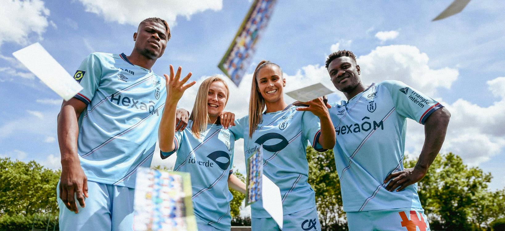 Áo clb Reims 2023 - 2024