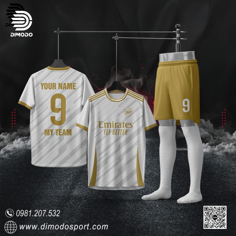Áo CLB Arsenal Mùa Giải Mới Nhất 2025
